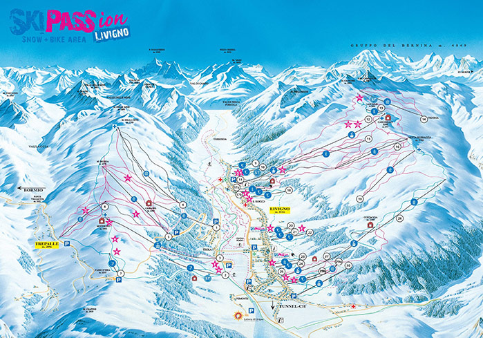 Skimapa Livigno Winterevent
