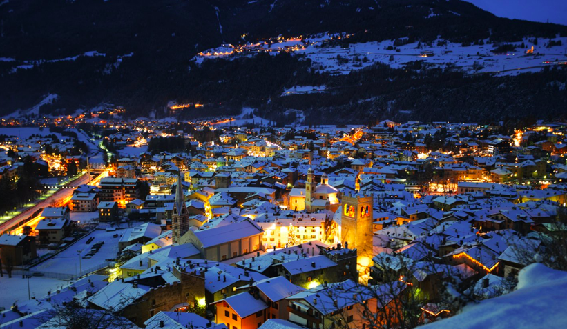 Bormio nocą Winterevent 1